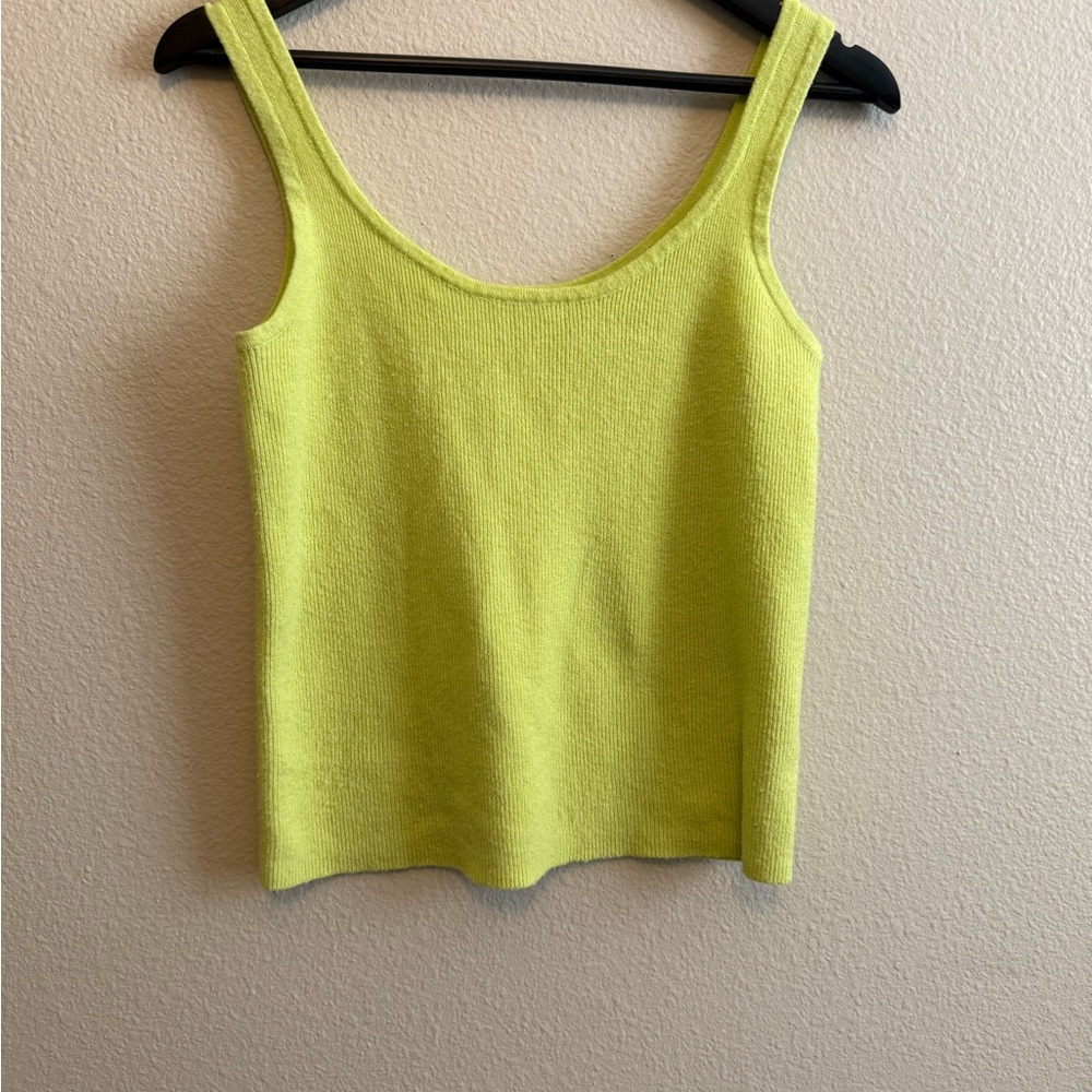 a new day Bright lime green  Women's Tank Top
